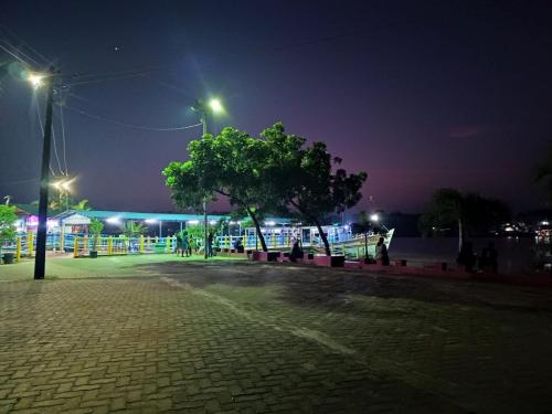 Boloor Ferry Terminal Sitting Area