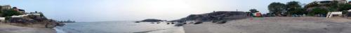 panoramic view of someshwar beach