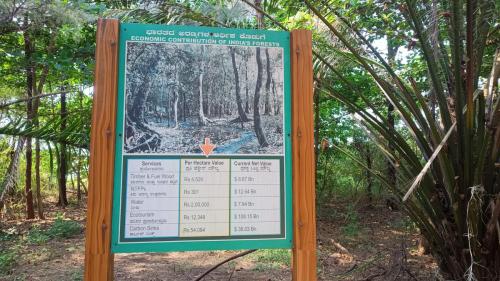 tannirbhavi tree park knowledge board